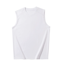 酷美智悦 罗马棉圆领运动背心(M-3XL) KM-BH808 件