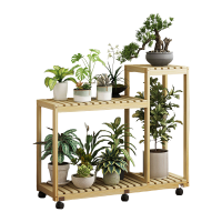 宜掌柜 木质 花架