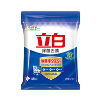 立白除菌去渍洗衣粉450g不伤手不伤衣3倍洁净力除菌除味