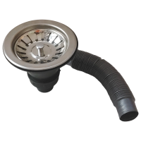 LONMATE 老式菜盆水槽下水器套装 4寸 一套