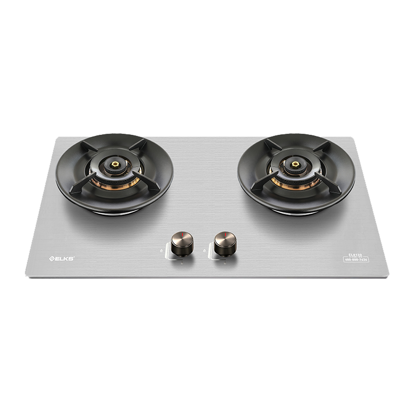 ELKS燃气灶 JZT-EL8139节能嵌入式家用高效燃烧 安全耐用 不锈钢面板 天然气