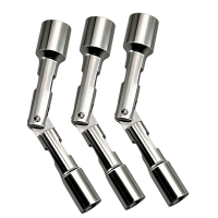 柯耐欧 双节内五角镀锌套筒扳手 18*13mm 个