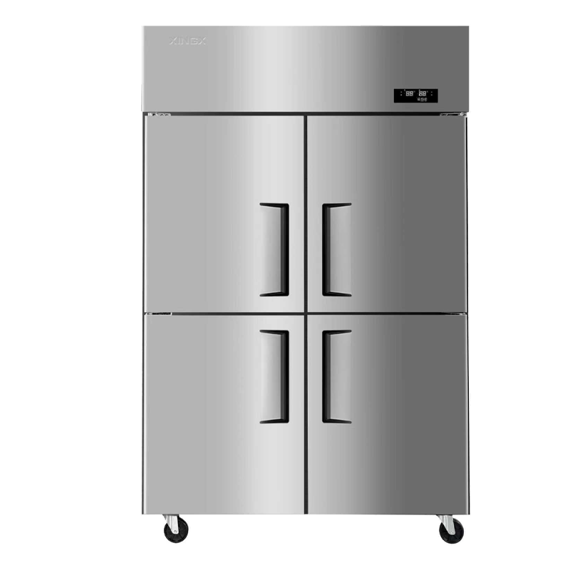 星星KCD-1271G4商用冰柜四门 六门立式冰箱冷藏冷冻保鲜厨房展示柜玻璃门后厨冷柜