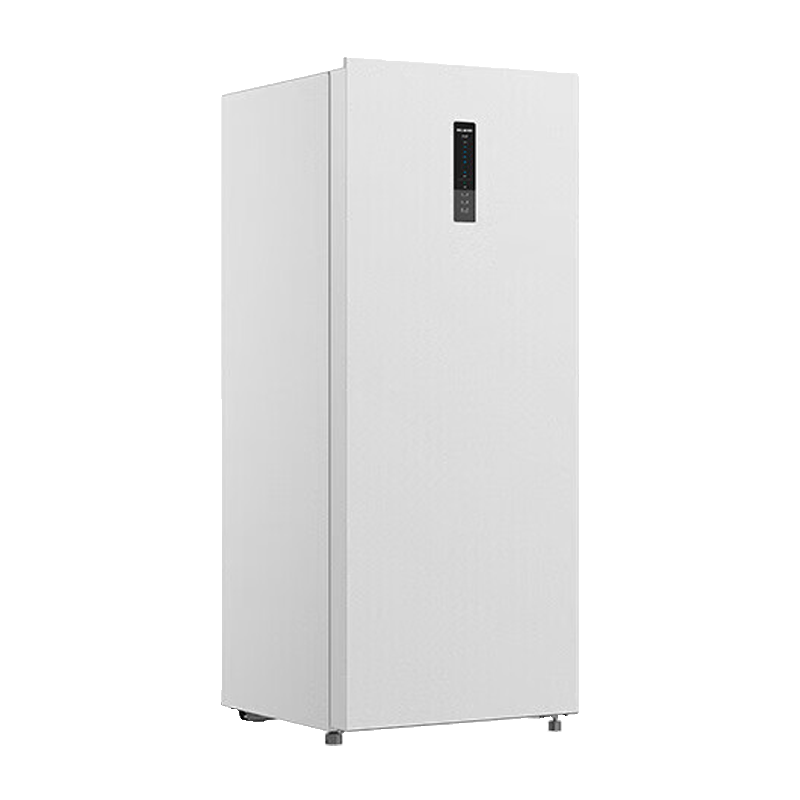 美菱(MELNG)172L立式冷柜家用冰柜风冷无霜一级能效-32℃深冷速冻冰箱电脑控温彩钢面板BD-172WECX