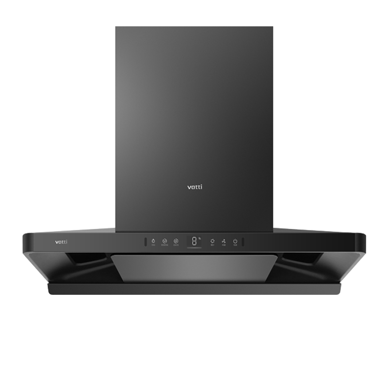 华帝(vatti)[小飞碟Max]28风量变频大吸力抽油烟机 超薄平嵌欧式顶侧一体自清洁 烟灶联动油烟机i11S66