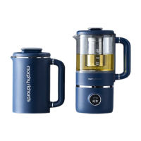摩飞破壁机套装养生杯豆浆机多能双杯蓝色MR8200+MR1083