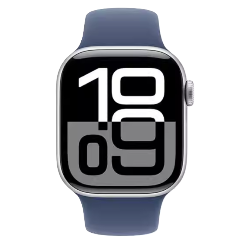 Apple/苹果 Watch Series 9 智能手表运动型手表带S9 41mm 银色 GPS版资源机
