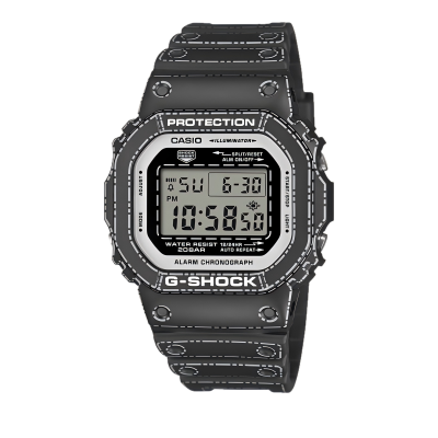 卡西欧手表GSHOCK折纸系列新品 潮流防水防震石英男表DW-5600RGM