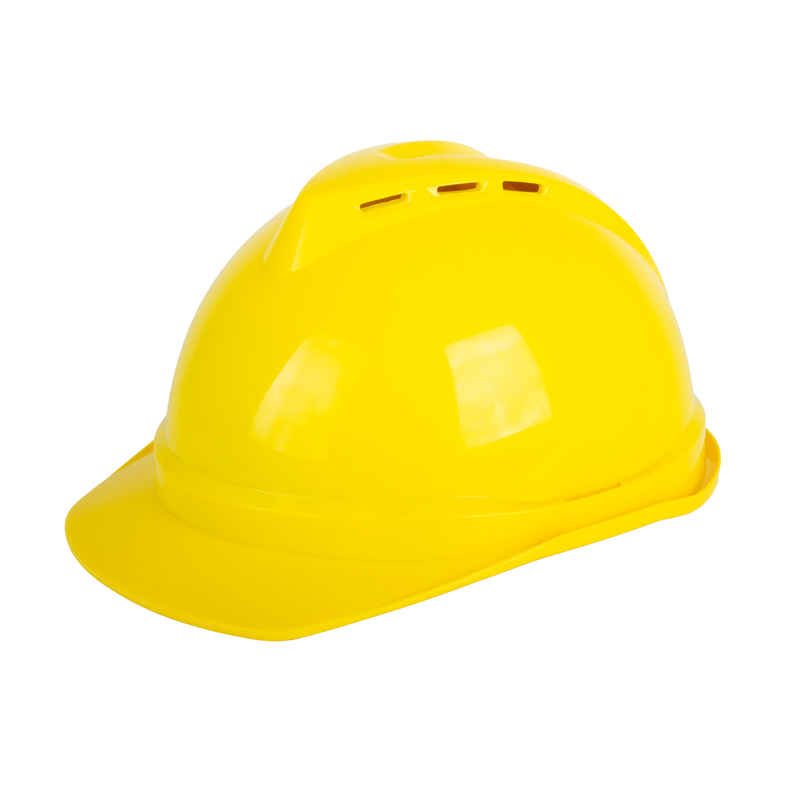 铁平 V型透气防护安全帽 ABS  顶