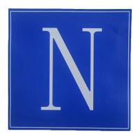 鸿灵睿芯 RX-HL38J PVC 300mm*300mm 胶贴(计价单位:张)蓝色