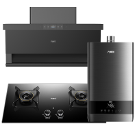 万家乐 25m³顶侧三腔油烟机 TAK8+KV063B+16TL1S 25立方大吸力家用吸油烟机 家用烟灶热套装