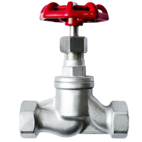 杉外山 304不锈钢丝扣S型截止阀 个