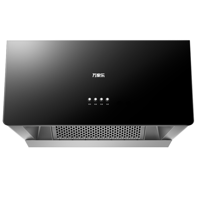 万家乐抽油烟机 中式吸油烟机家用小尺寸16m³/min大吸力油烟机深腔拢烟一级能效钢化玻璃面板CXW-260-TAZ1