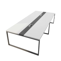 华美航 会议桌 2.4*1.2*0.75m张