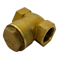 杉外山 全铜卧式单向止回阀 自来水阀门 个