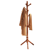 伊洛源 衣帽架实木