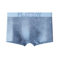 花花公子男士内裤男生纯棉薄款平角裤透气抗菌四角裤2026