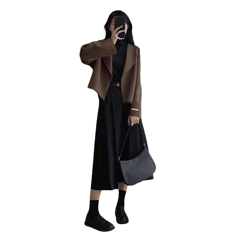 外穿新款毛领短款可拆卸显瘦冬季外套鸭绒羽绒服90时尚