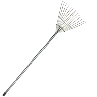 有成鑫 金属草耙 枯叶耙 杂草收集耙 钢丝草耙子 1.4m*14齿 把