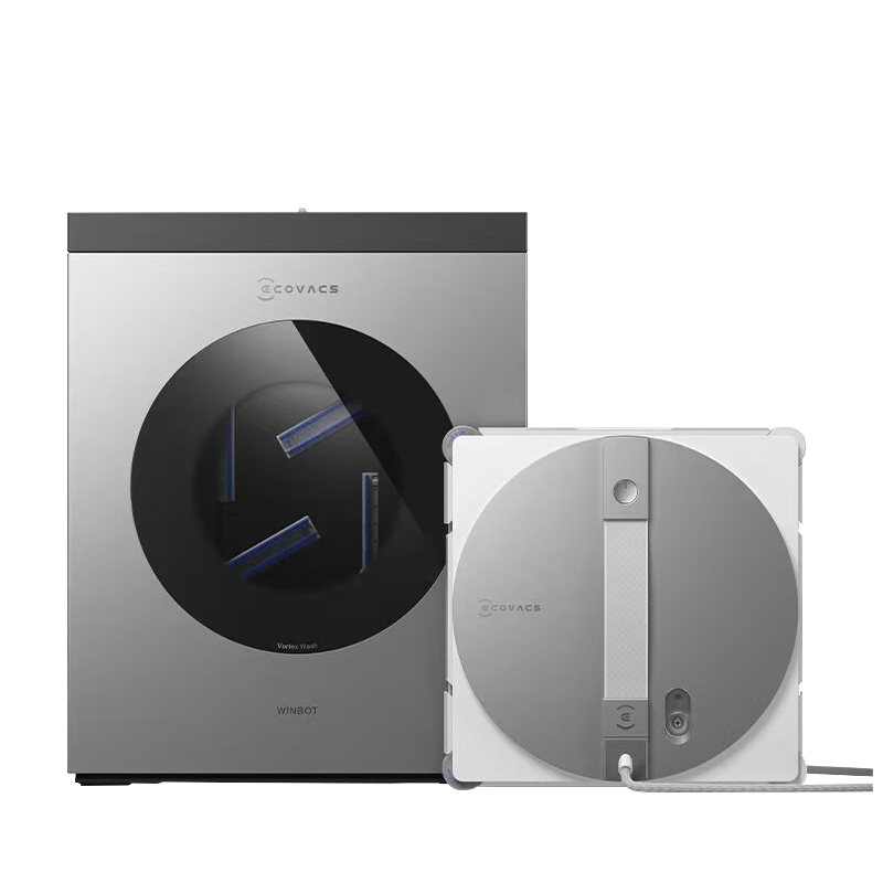 科沃斯(ECOVACS)窗宝擦窗机器人W3自动擦玻璃喷水恒湿擦窗家用擦窗神器高层户外擦窗户神器