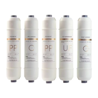 意黛斯(YIDAISI)纯水机饮水机直饮水一体机开水器直饮机净水器 五级超滤滤芯套装 YDS-WJCL-Z1