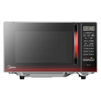 美的Midea前开式微波炉M2C 20升大容量台式微波炉 涂层内胆转盘加热健康省心