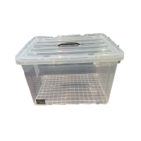 润泰博源 RTBY-6652 61.5*43*33cm 收纳箱 (计价单位:个) 透明色