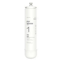 溢泰康富乐净水器四级小体积无电无废水超滤膜KFUF-WM01 一号PP 一体式熔喷聚丙烯滤芯支
