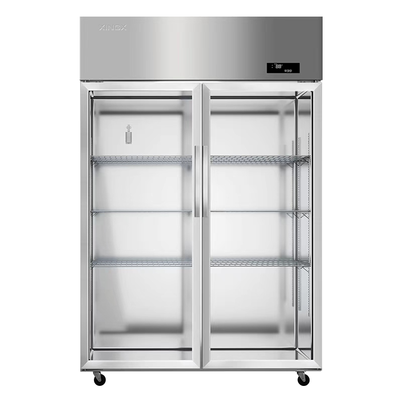星星KSC-1271GT2商用冰柜四门 六门立式冰箱冷藏冷冻保鲜厨房展示柜玻璃门后厨冷柜