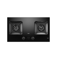 老板(Robam)[定时+联动+防干烧]JZY-51B0AS燃气灶液化气4.8kW火力煤气灶68%热效率灶具猛火灶台