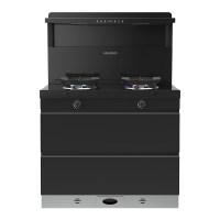 美大(MEIDA)二星消毒柜集成灶X90-A[913]语音挥手智控 智能变频 大火力大吸力 烟灶套装