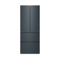 海尔(Haier)411升多门冰箱 母婴三档变温 黑金净化 一级双变频 超薄嵌入 BCD-411WLHFD7DC9U1