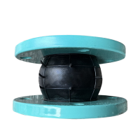 爱新优 可曲挠法兰橡胶软接头软连接 XYT-DN65 1.6MPa (个)