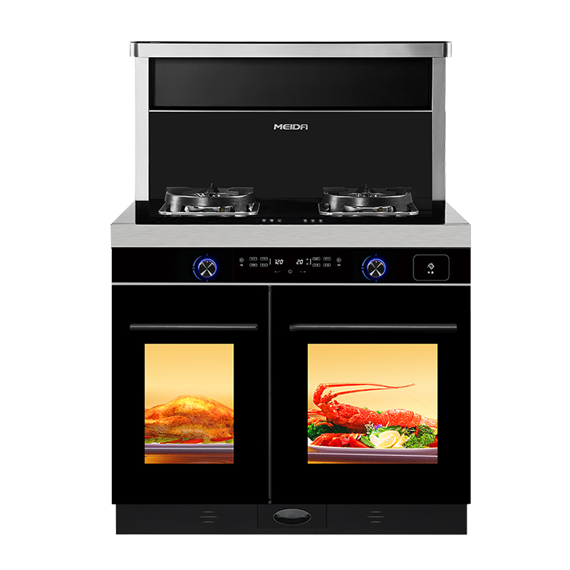 美大(Meida)集成灶 X7S-ZZK(MD1ZZK)家用厨房蒸烤独立一体灶油烟机燃气灶 天然气