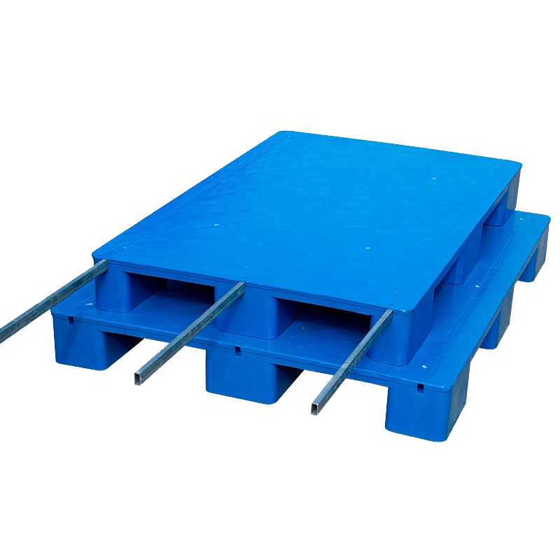 宁储 塑料托盘 平板六脚托盘 80*40*12cm 张