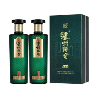 泸州老窖白酒500ml*2瓶味道浓郁52度浓香型传奇龙香源款59779-2