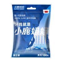 小鹿妈妈青年独立牙线100支 1袋装