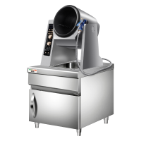 意黛斯(YIDAISI)全自动炒菜机商用大型厨房智能炒菜设备多功能电动落地式竖控电磁炒菜机Φ300mm YDS-GD30