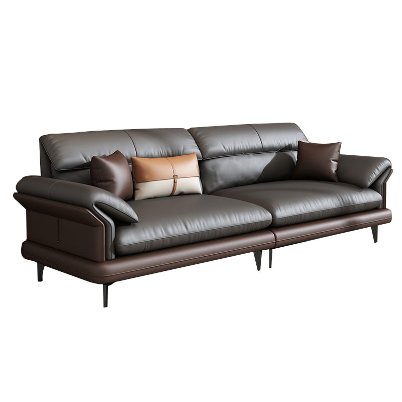 苏宁 质凡 办公家具简约现代商务接待会客室办公沙发 西皮单人位沙发