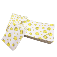 哈铁创亿 一次性厨房笑脸防油袋 20*28*3cm 100个 件