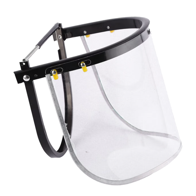 头戴式电焊透明防护面罩 防冲击防爆防飞溅 单位/个