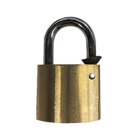 金宏开元锐进 JHKYRJ-30mm锁体20mm粱 挂锁 (计价单位:个) 黄色