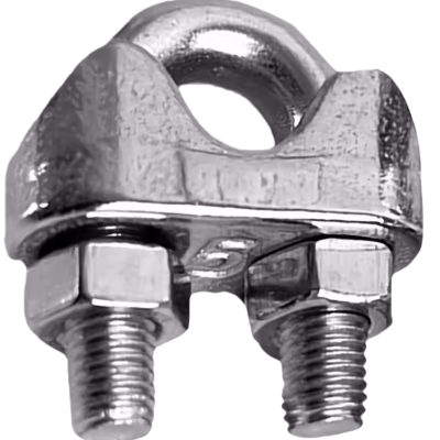 冰匠 304不锈钢钢丝绳夹头 个