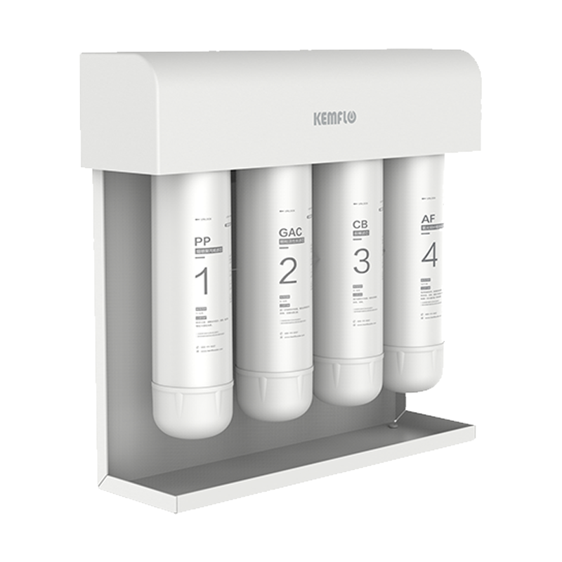 溢泰康富乐KEMFLO净水器家用直饮厨房净水机自来水过滤不插电 KF-WMAF-01台
