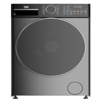 倍科全自动洗干一体机WDW 1075262 SDM 10kg大容量摩登灰设计低噪节能家用电器