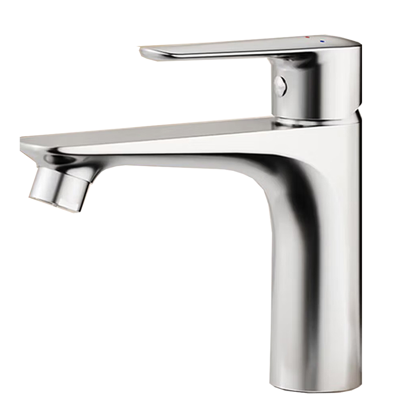 九牧(JOMOO)面盆水龙头铜合金双水花冷热水龙头台盆洗手盆浴室柜水龙头32756-126/1B-Z