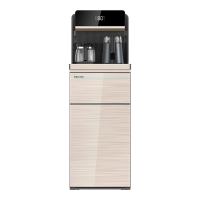 安吉尔饮水机 茶吧机 立式智能多功能下置式水桶茶吧机CB3485LK-J