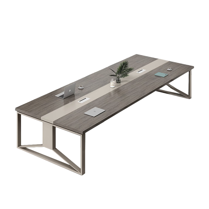 华美航 会议桌 2.4*1.2*0.75m 张