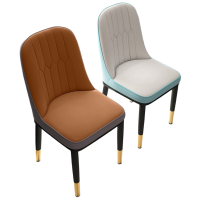 苏宁 质凡 办公家具轻奢简约家用靠背创意餐椅