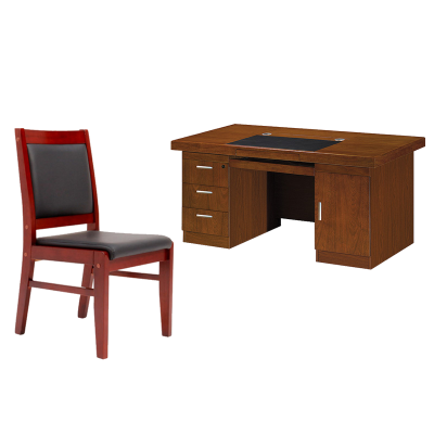 巴洛卡软包谈话室桌椅组合2.0米桌子*1+椅子*3